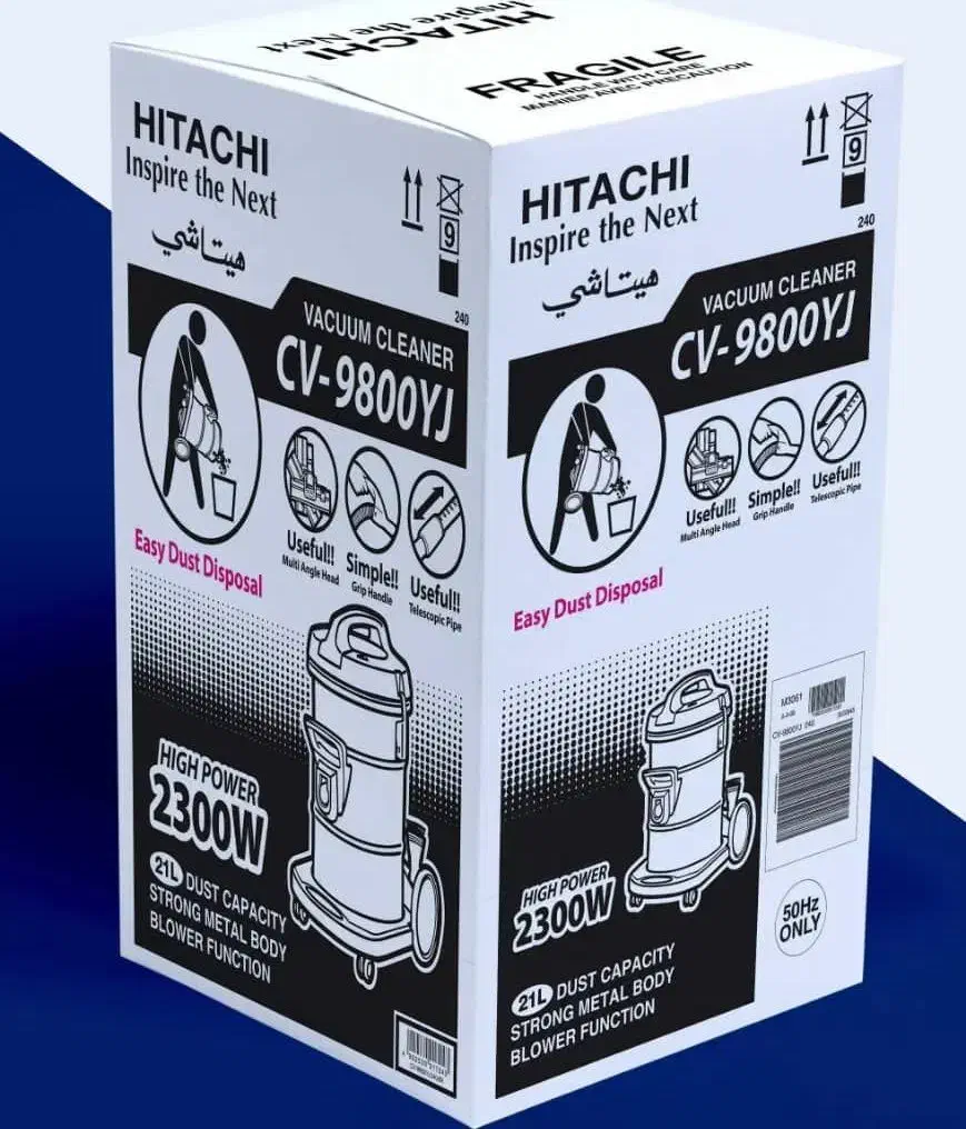 جارو برقی سطلی هیتاچی 9800|جاروبرقی، جارو شارژی، بخارشو|اهواز, ۳۰ متری|دیوار