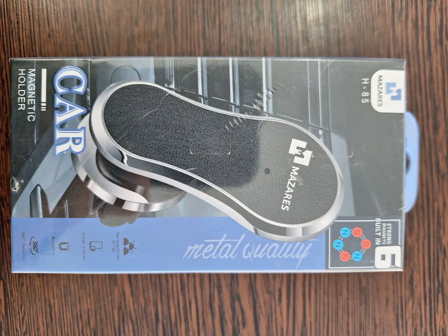 هولدر مگنت قوی نصب داشبورد و‌رو‌میزی و دریچه کولر|لوازم جانبی موبایل و تبلت|مشهد, ایثارگران|دیوار