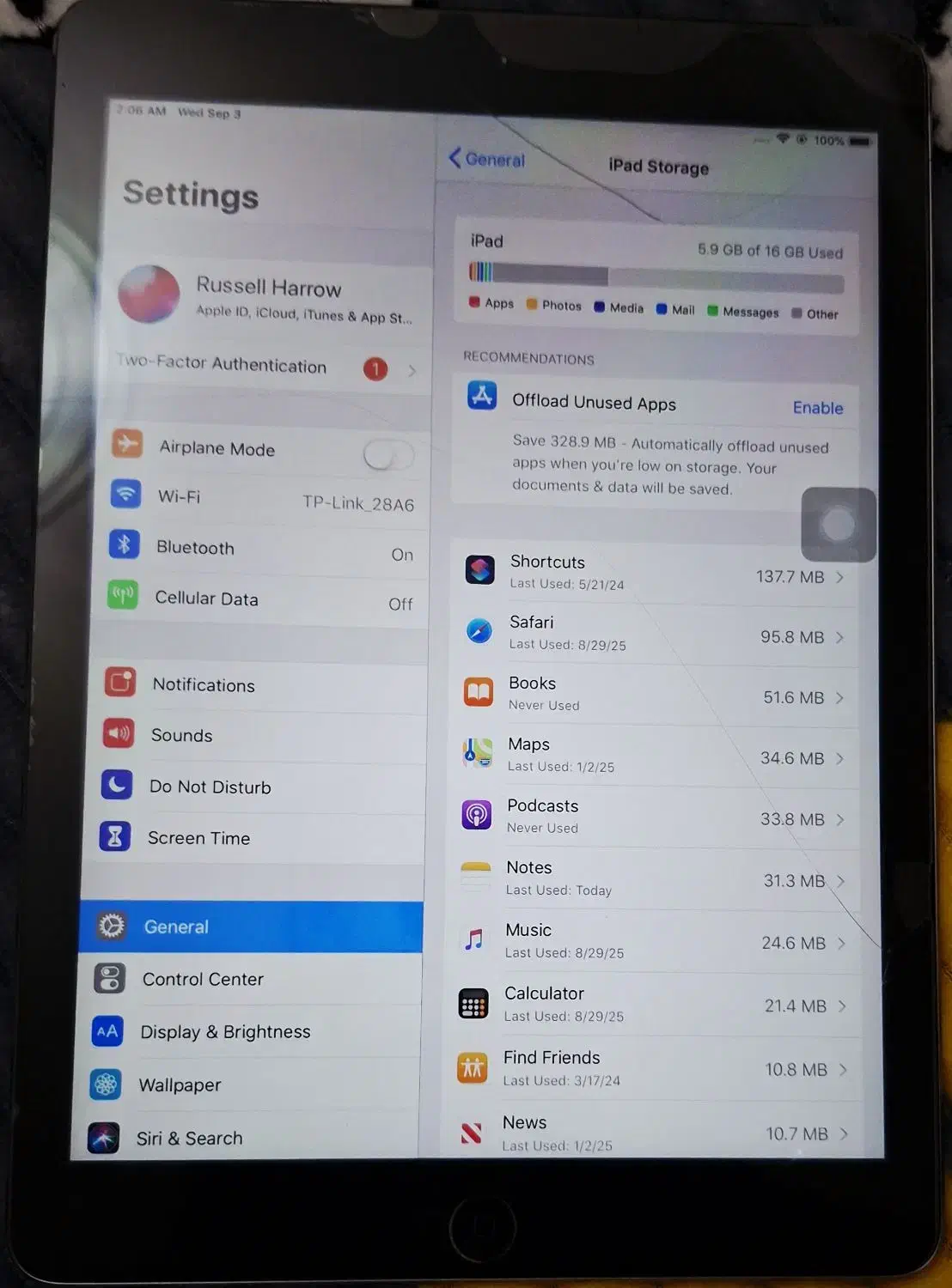 آیپد ایر|تبلت|کرج, گلشهر|دیوار