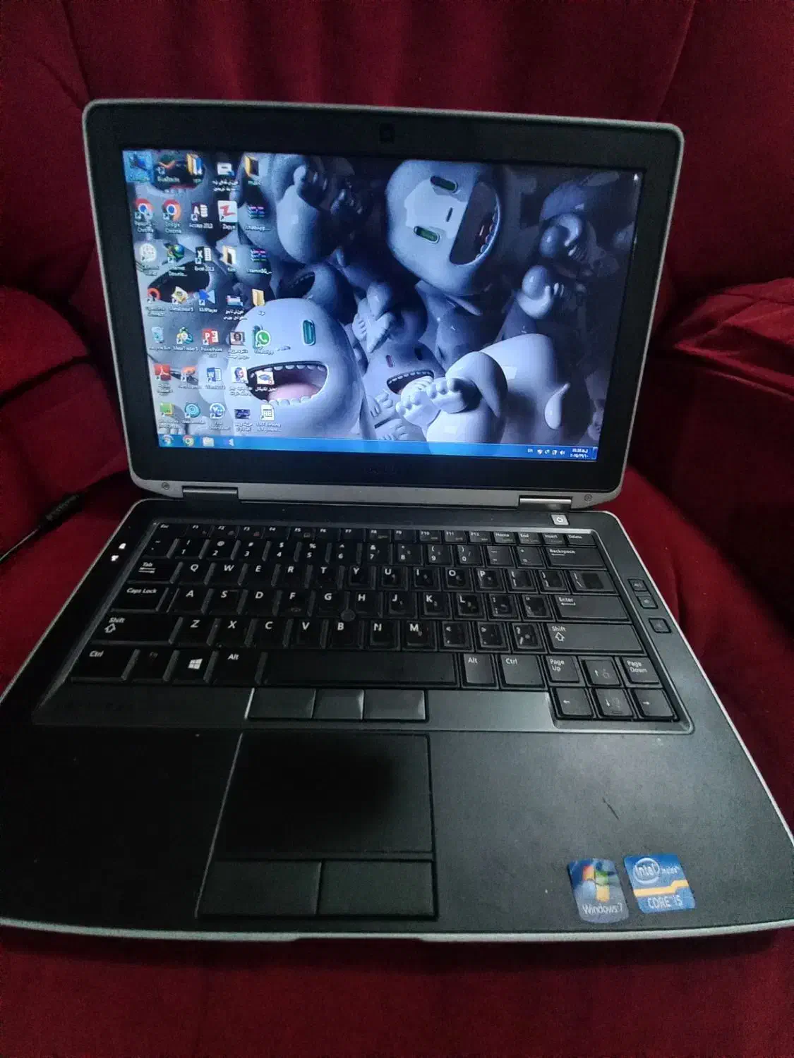 لپ تاپ دل نسل سوم بسیار تمیز|رایانه همراه|مشهد, عبادی|دیوار