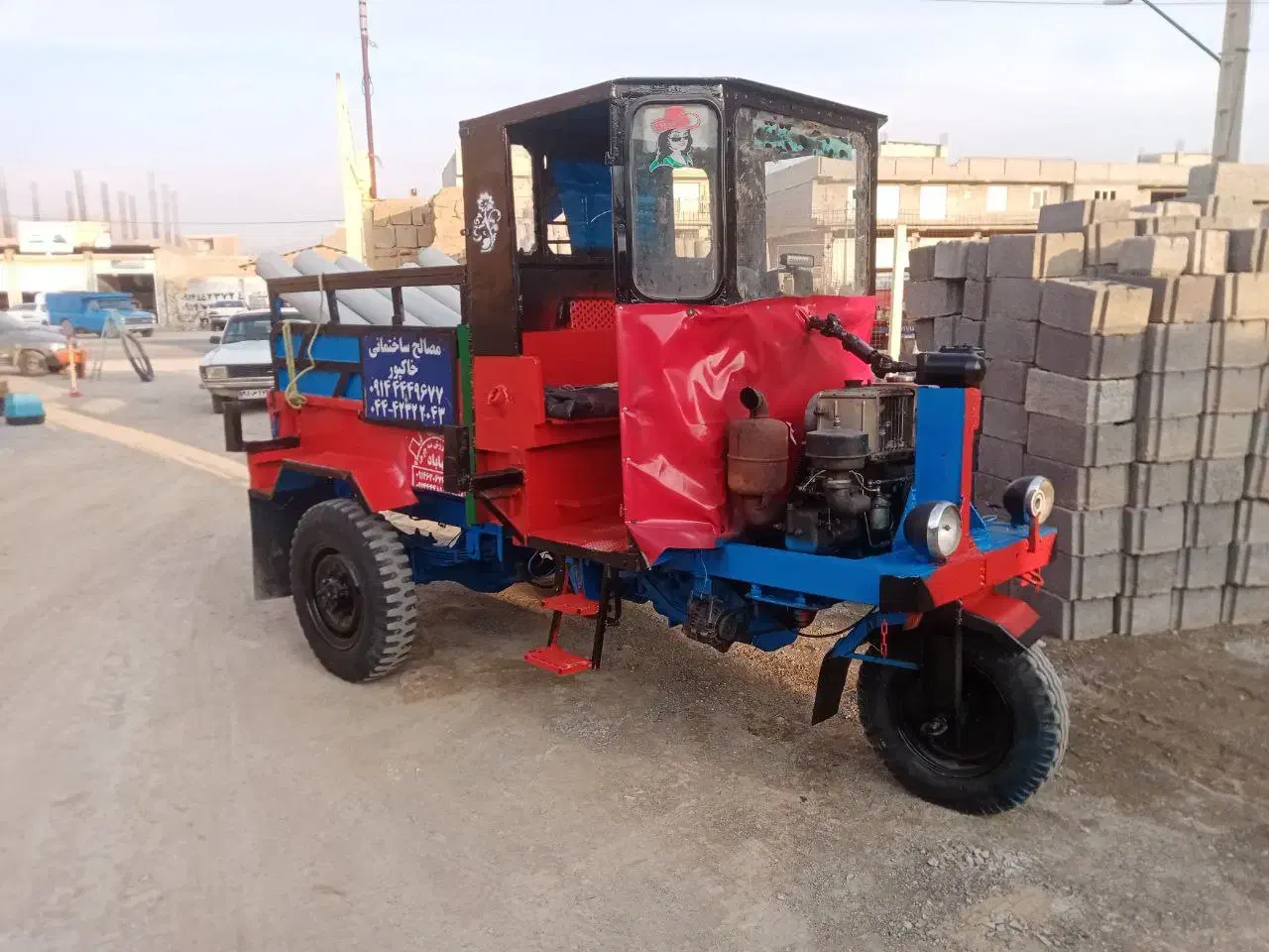 سه چرخه موتور 22 جانفا کمپرسی|خودرو سنگین|میاندوآب, |دیوار