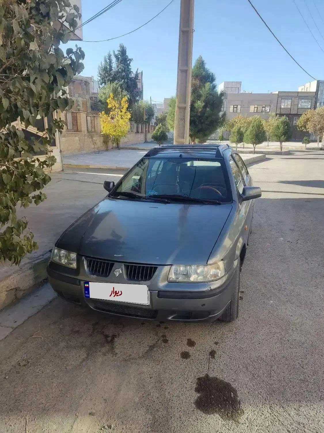 سمند 87دوگانه کارخانه|خودرو سواری و وانت|سنقر, |دیوار