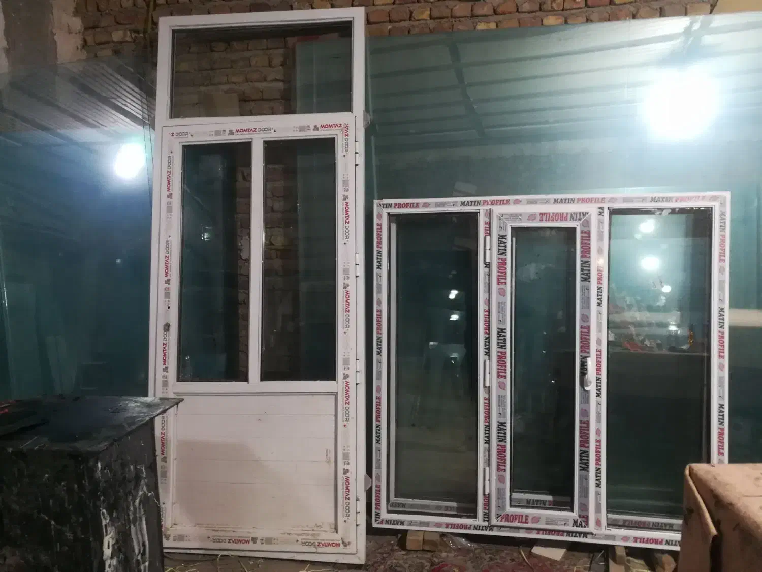 درب و پنجره دوجداره pvc|مصالح و تجهیزات ساختمان|نهاوند, |دیوار