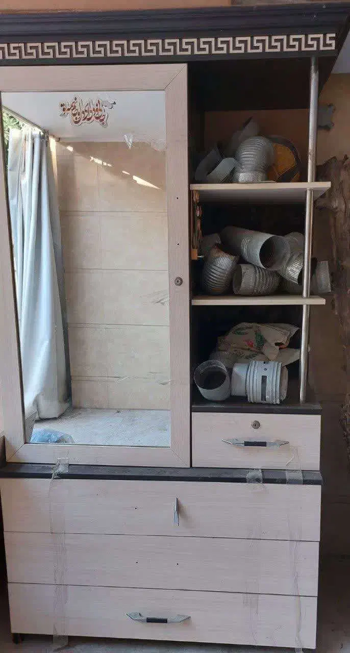 کمد آینه دار|جاکفشی، کمد، دراور|گنبد کاووس, |دیوار