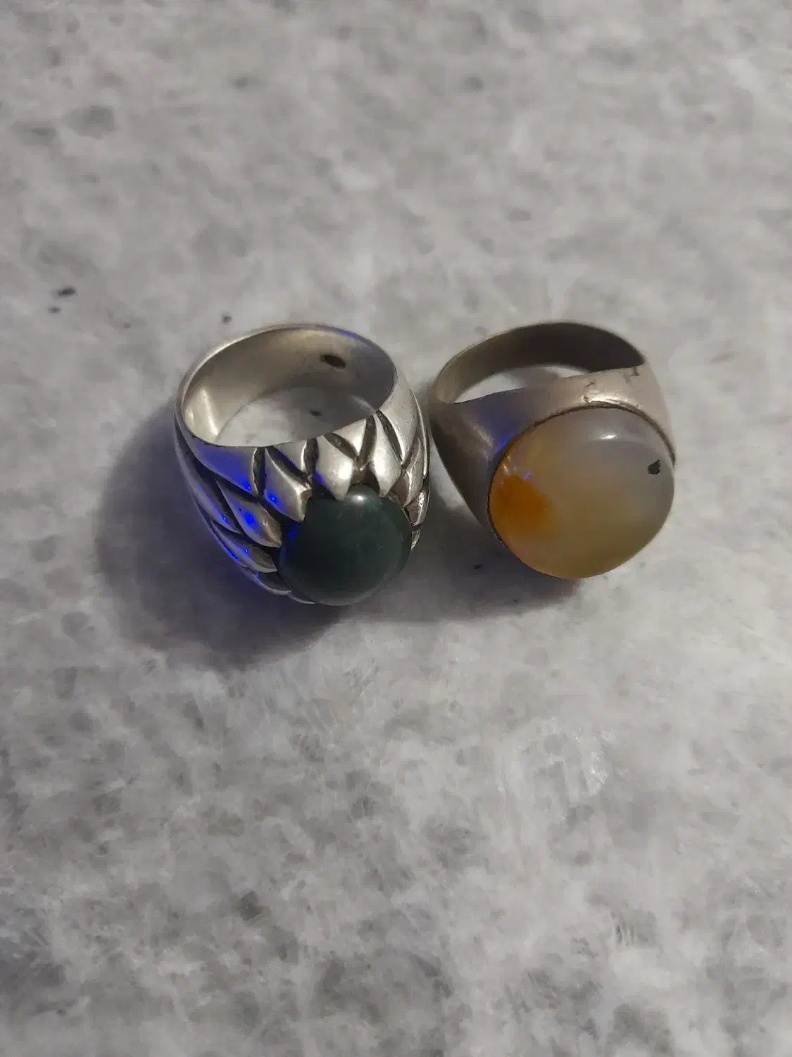 انگشتر نقره اصل|کلکسیون اشیاء عتیقه|قروه, |دیوار