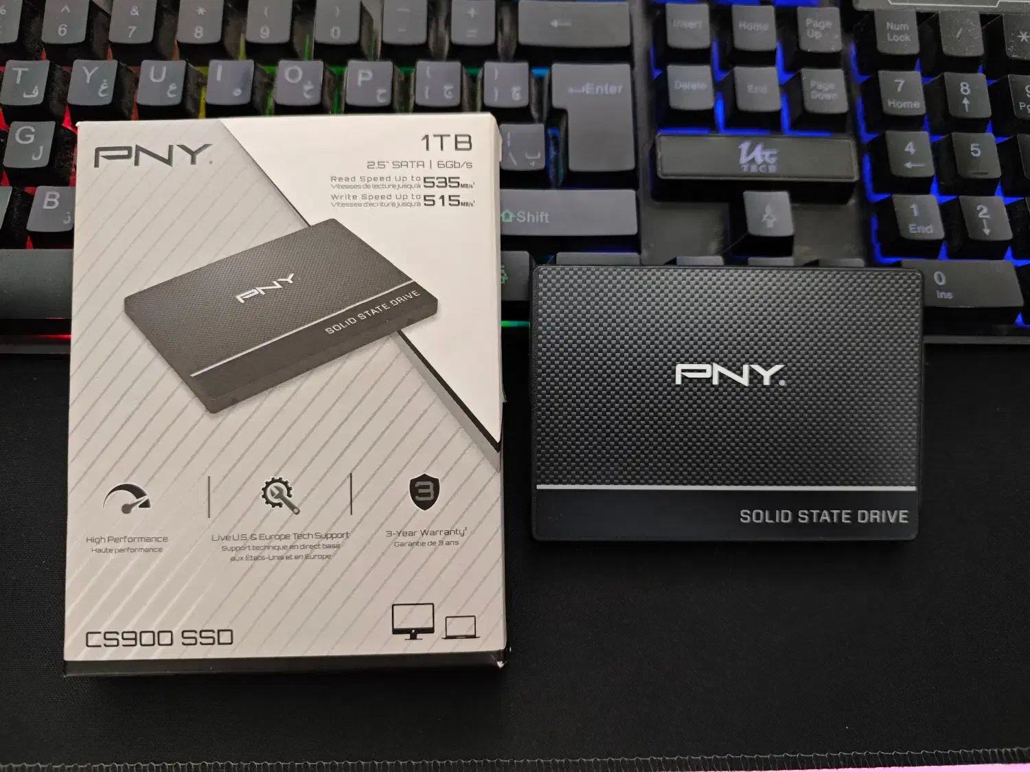 هارد اس اس دی یک ترابایت PNY CS900 1TB SSD|قطعات و لوازم جانبی رایانه|کرج, باغ سیب|دیوار