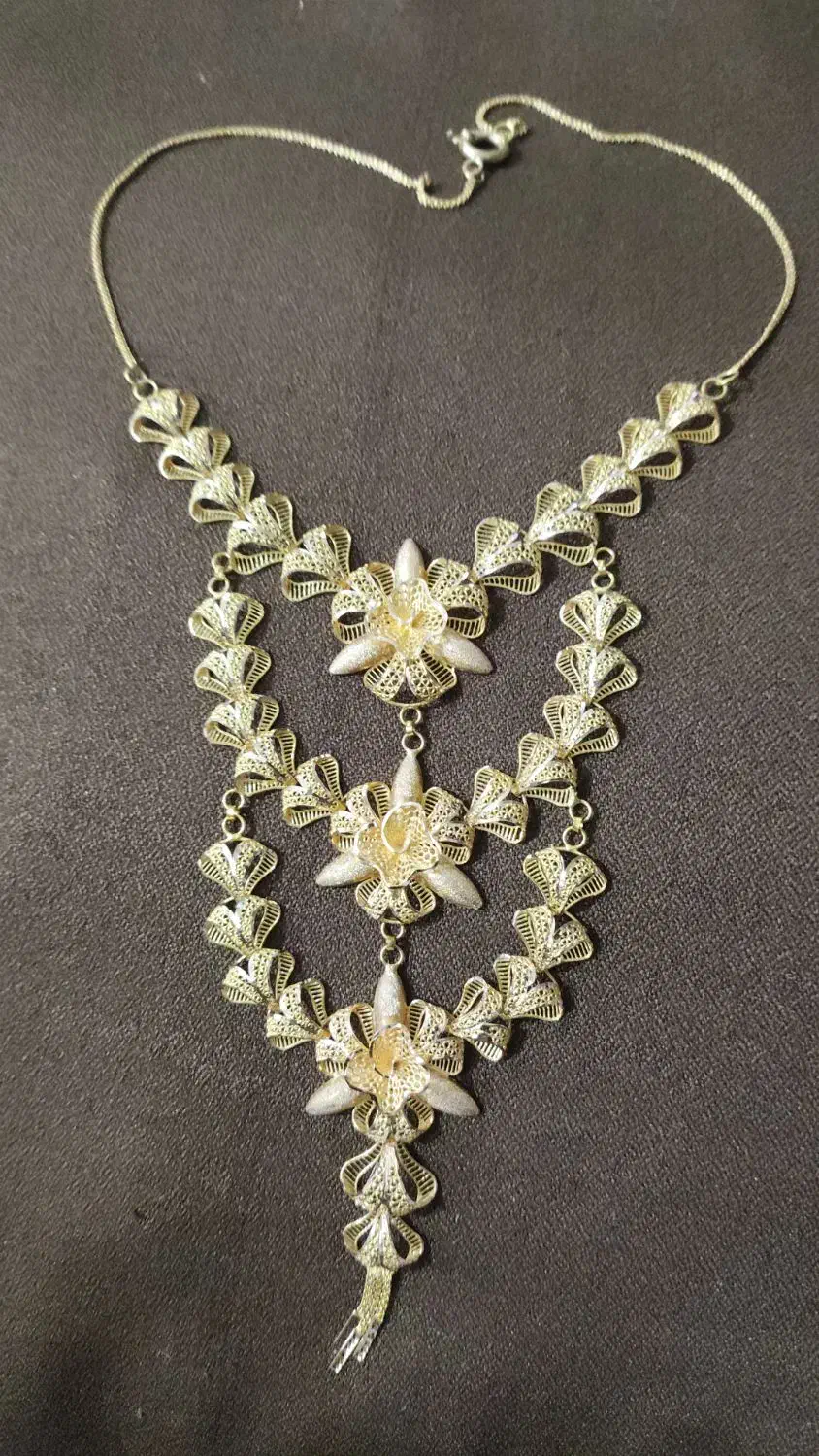 گردنبند سه طبقه طرح پنج شیر|جواهرات|چابهار, |دیوار