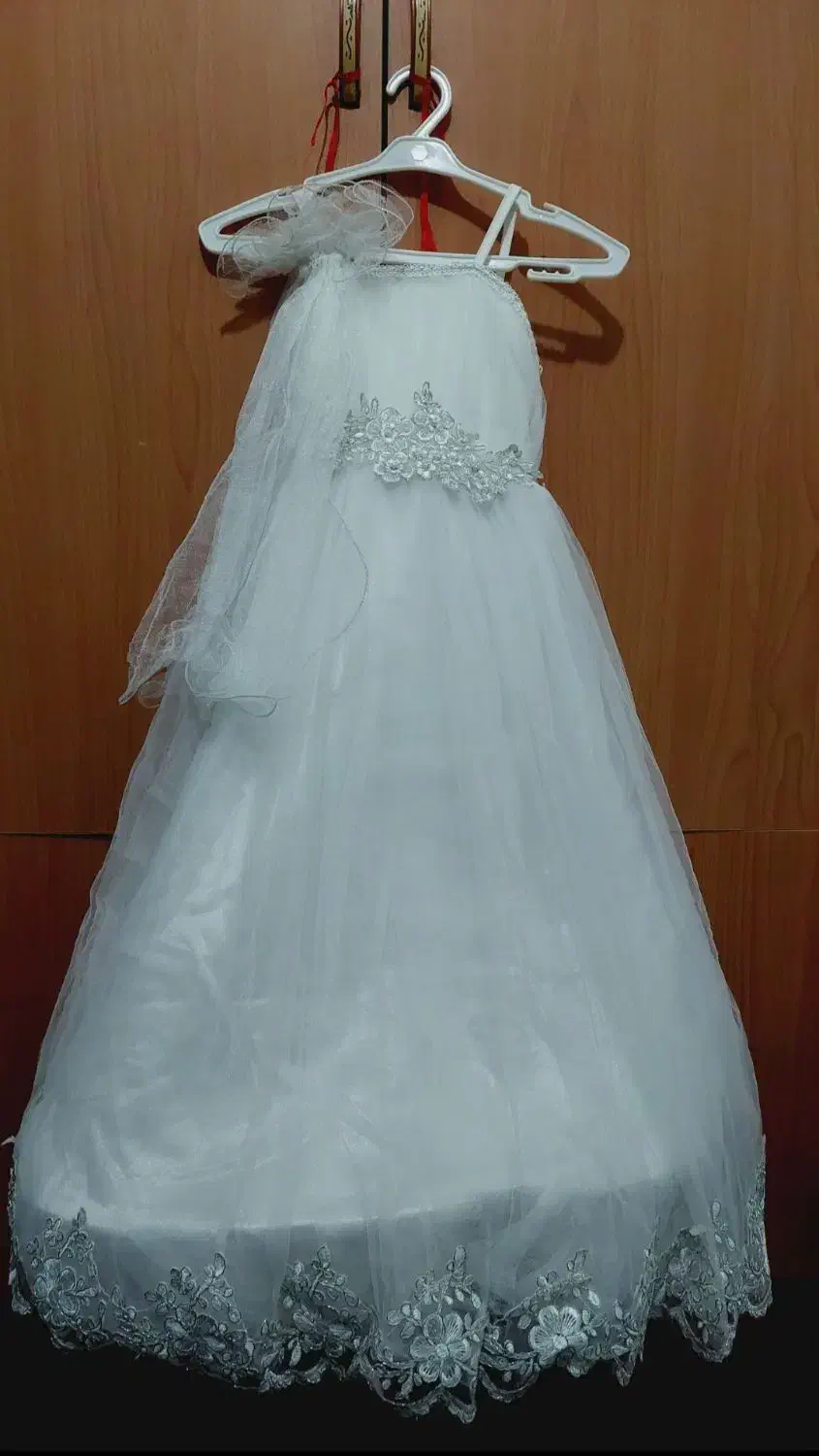 لباس عروس بچه گانه|لباس|ماکو, |دیوار