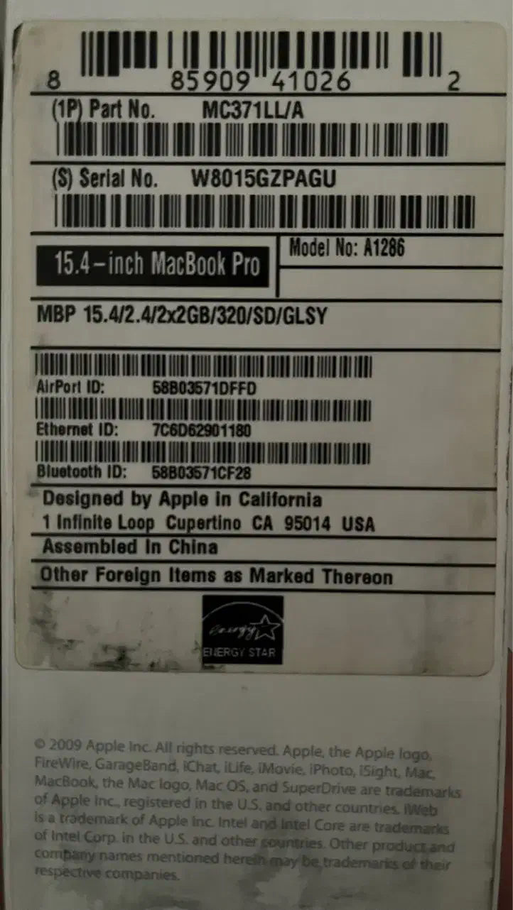 Macbook pro 2010|رایانه همراه|تهران, جمهوری|دیوار