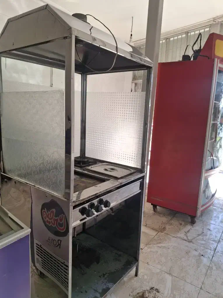 یخچال ایستاده و فر ساندویچی و فریزر بستنی|فروشگاه و مغازه|ملایر, |دیوار