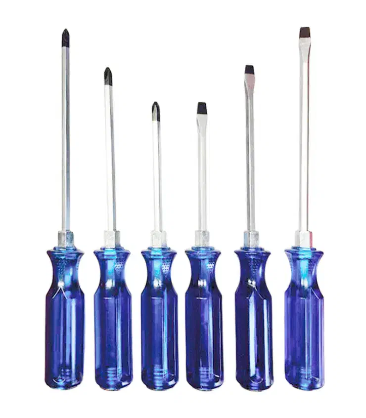 ست پیچ گوشتی 6 عددی ضربه و آچار خور حرفه ای|ابزارآلات|اصفهان, لیمجیر|دیوار