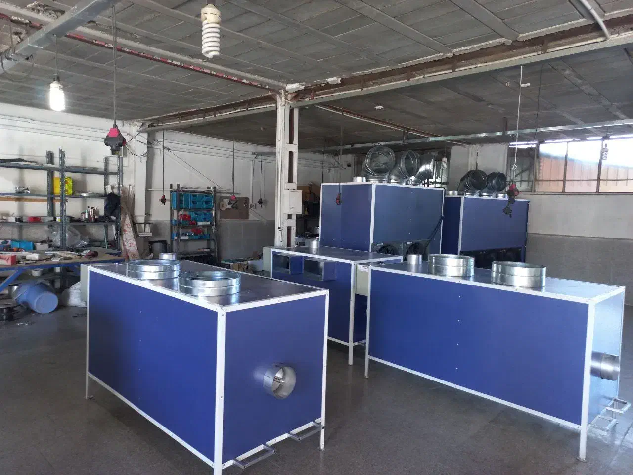 هیتر بخاری گلخانه سوله کارگاه سالن 240 هزار صنعتی|ماشین‌آلات صنعتی|رشت, رودباری|دیوار