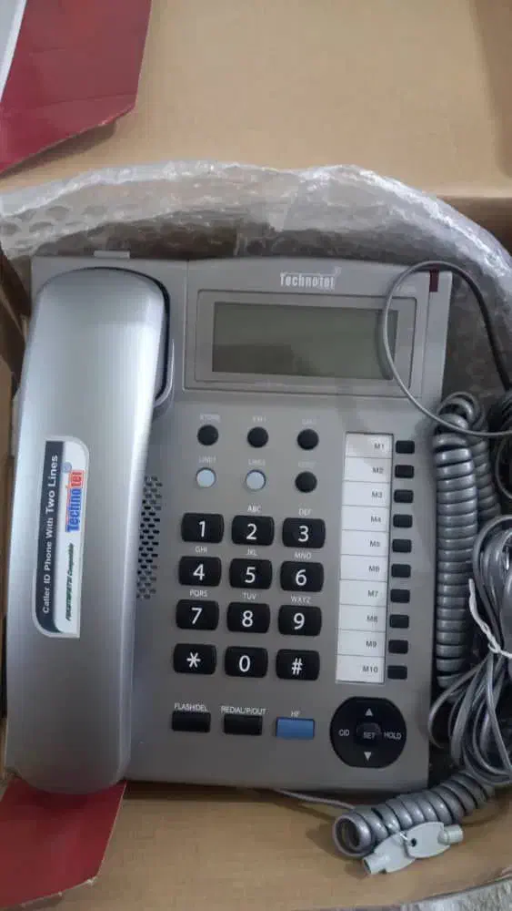 تلفن رو میزی تکنو تل دو خطه|تلفن رومیزی|اهواز, گلستان|دیوار