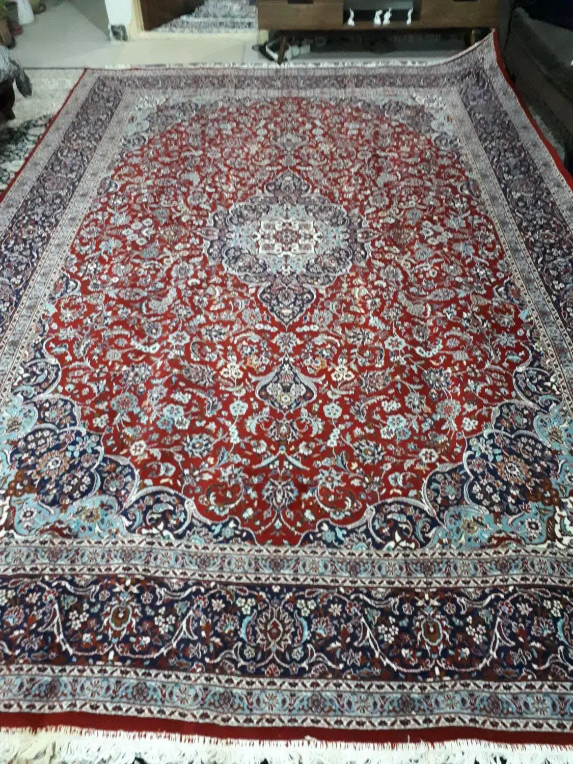 فرش نه متری ۵۰۰شانه|فرش|خرم‌آباد, |دیوار