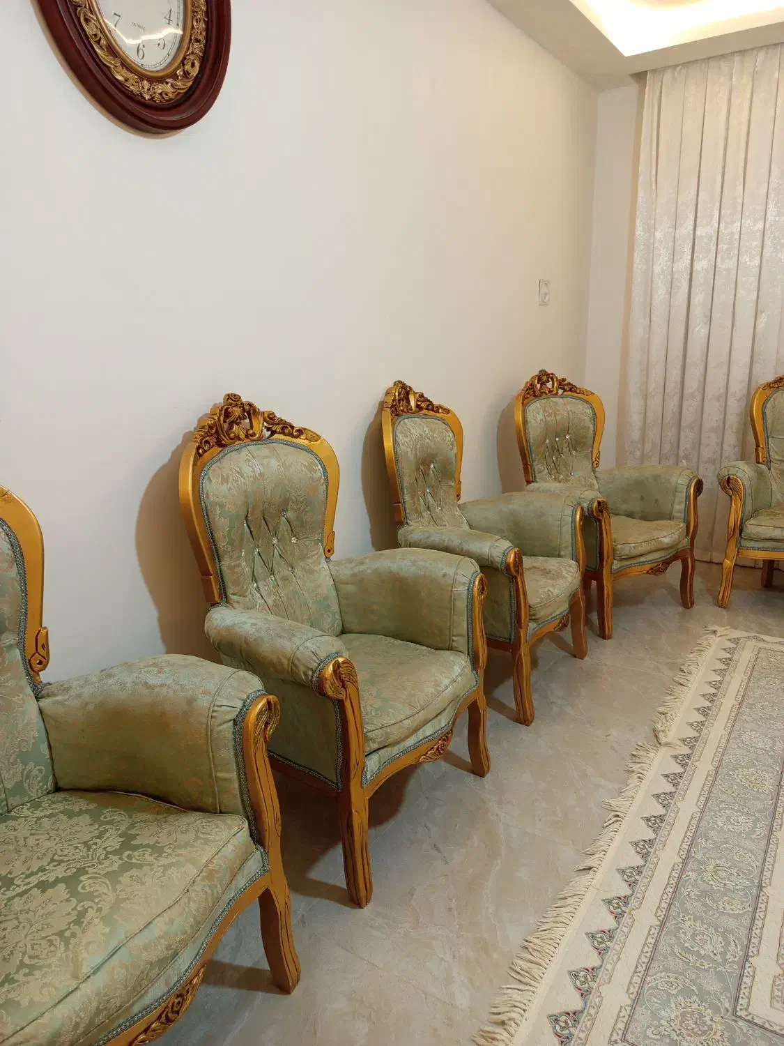 مبل سلطنتی|مبلمان خانگی و میز عسلی|هرسین, |دیوار