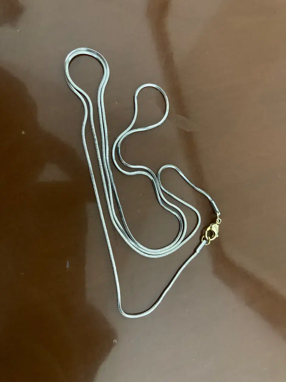 گردن بند جنس درجه یک استیل رنگ ثابت|بدلیجات|خرمآباد, |دیوار