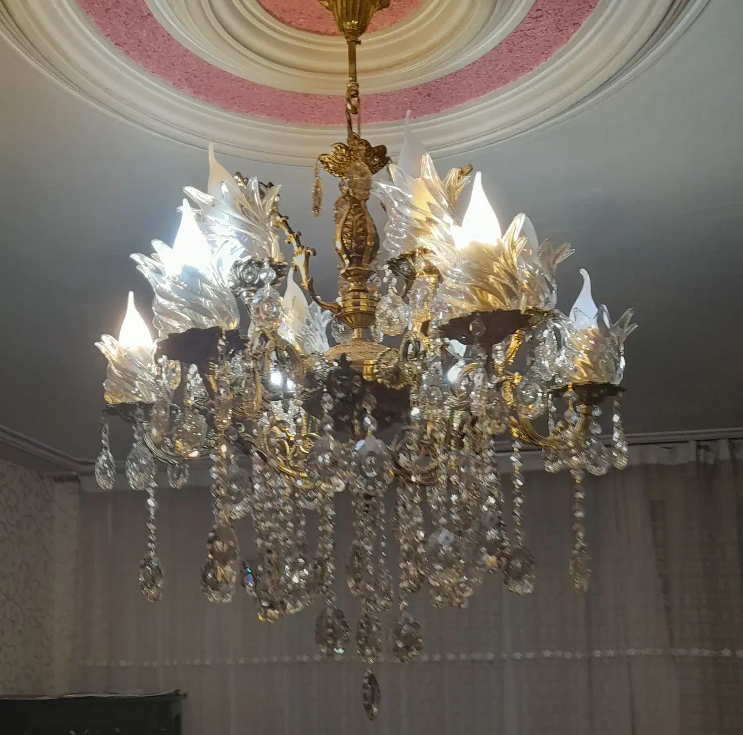 لوستر|لوستر و چراغ آویز|محمدیه-قزوین, |دیوار