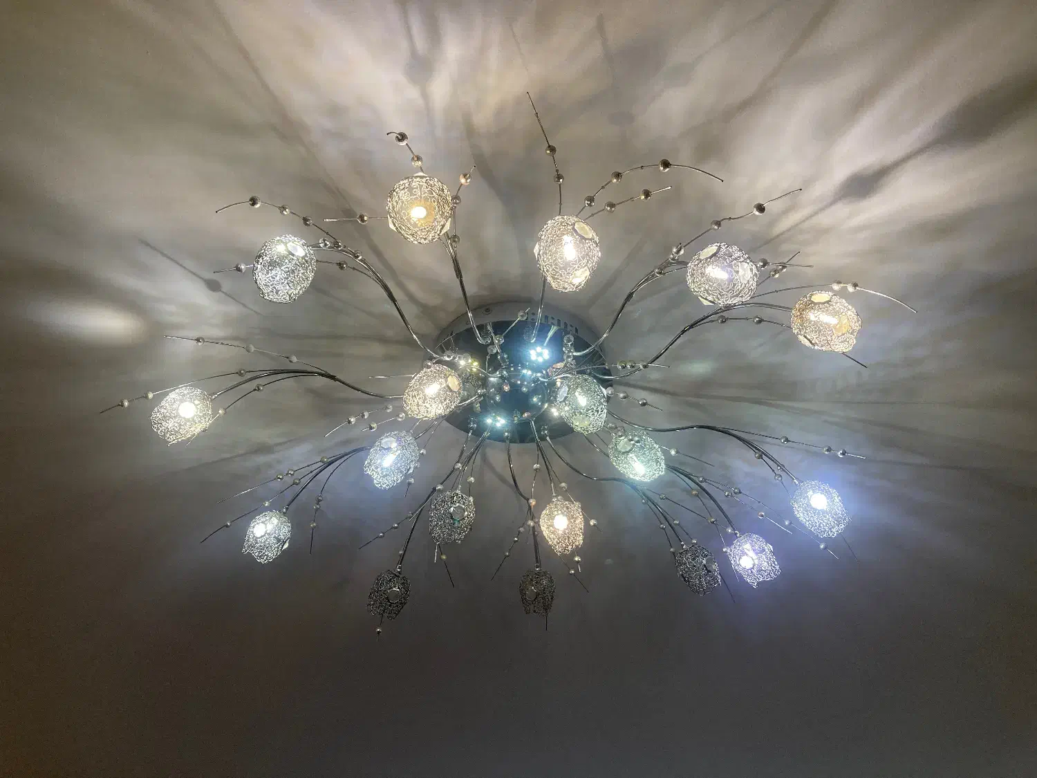 دو عدد لوستر سقفی در حد نو|لوستر و چراغ آویز|تهران, میرداماد|دیوار