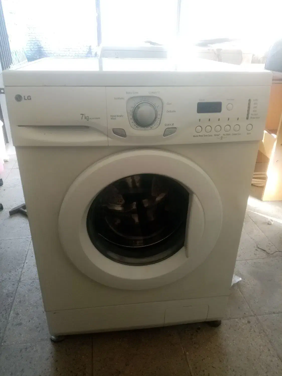 لباسشویی ال جی 7کیلویی سالم|ماشین لباسشویی و خشککن لباس|بابل, |دیوار