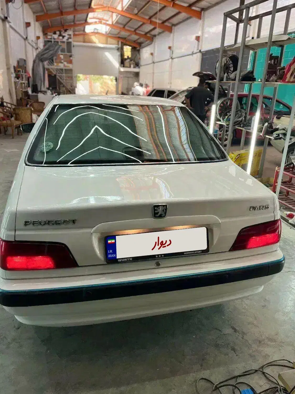 فروش فوری پارس تیوفایو ۴۰۰ سیمی|خودرو سواری و وانت|آباده, |دیوار