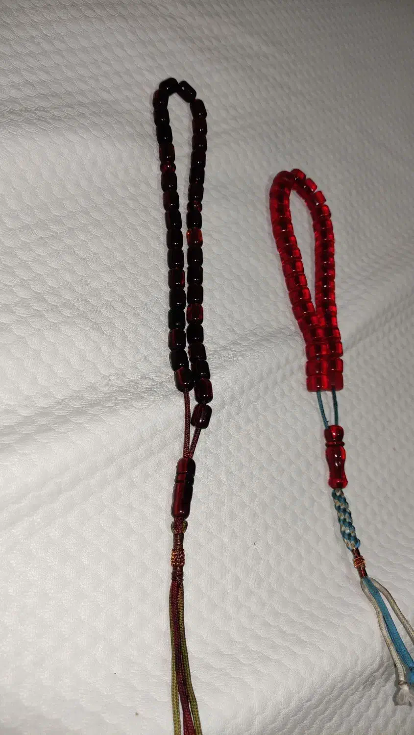 دوعدد تسبیح سندلوس فول کهنه آلمان|جواهرات|پاکدشت, پاکدشت (مامازند)|دیوار