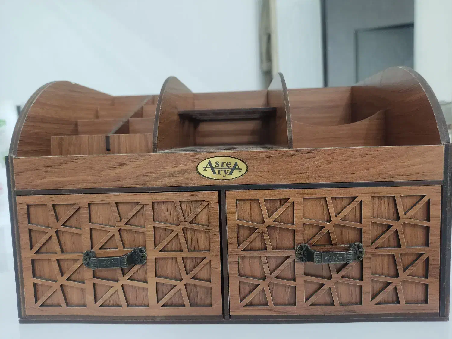 نظم دهنده لوازم آرایش چوبی|آرایشی، بهداشتی، درمانی|قوچان, |دیوار