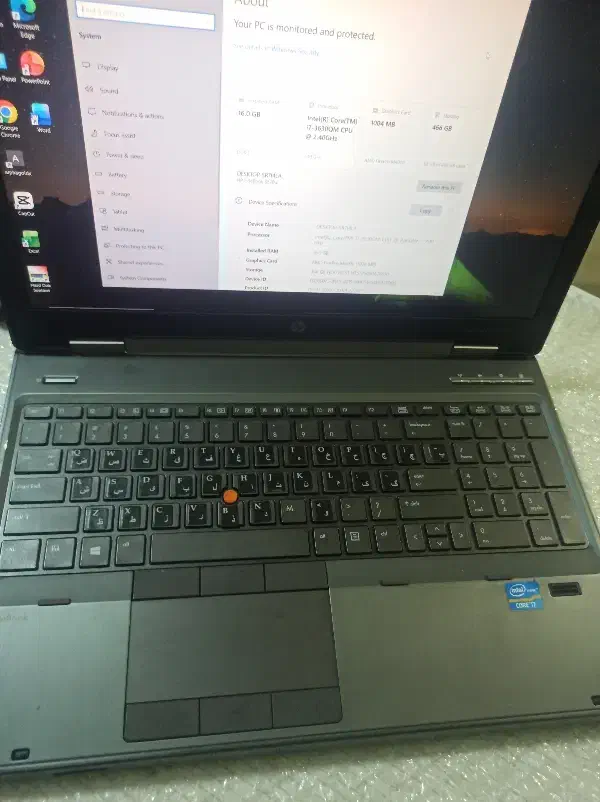 لپ تاپ اچ پی i7 نسل ۳|رایانه همراه|رودان, |دیوار