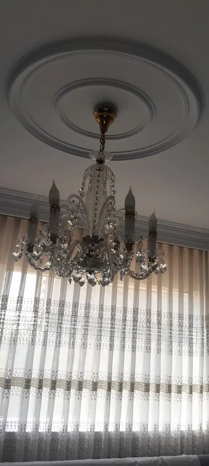 لوستر کریستال قیمت توافقی|لوستر و چراغ آویز|تهران, اکباتان|دیوار