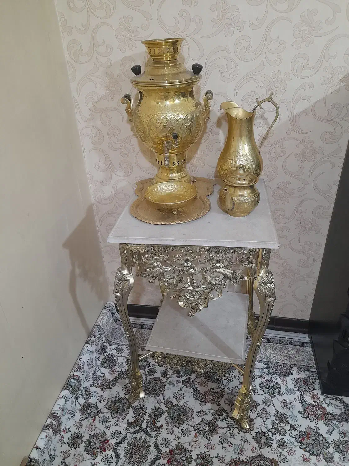 سماور زغالی|سماور، چای‌ساز، قهوه‌ساز|مشهد, شهرک لشکر (شهرک غرب)|دیوار