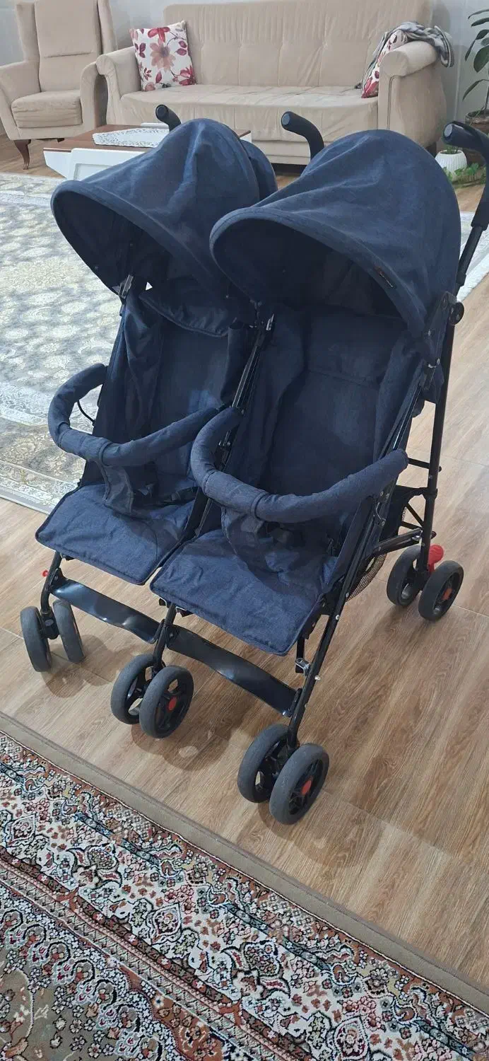 کالسکه دوقلو وروروک دوقلو|کالسکه و لوازم جانبی|زنجان, |دیوار