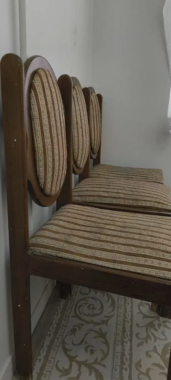 ۵ عدد صندلی چوبی|میز و صندلی غذاخوری|تهران, دبستان|دیوار