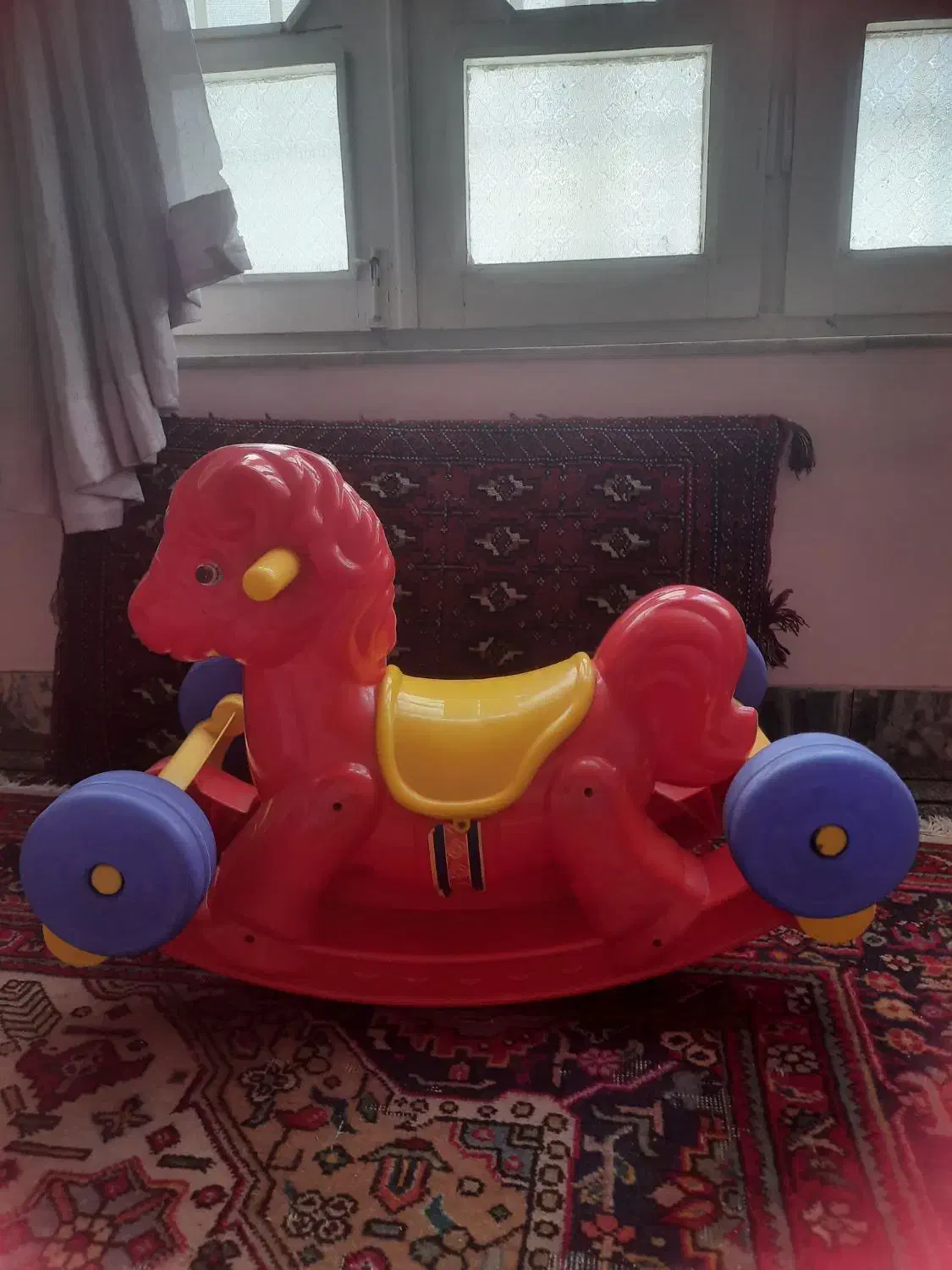 اسب ننویی دوکاره باجنس خوب|اسباب‌بازی بچه|آمل, |دیوار