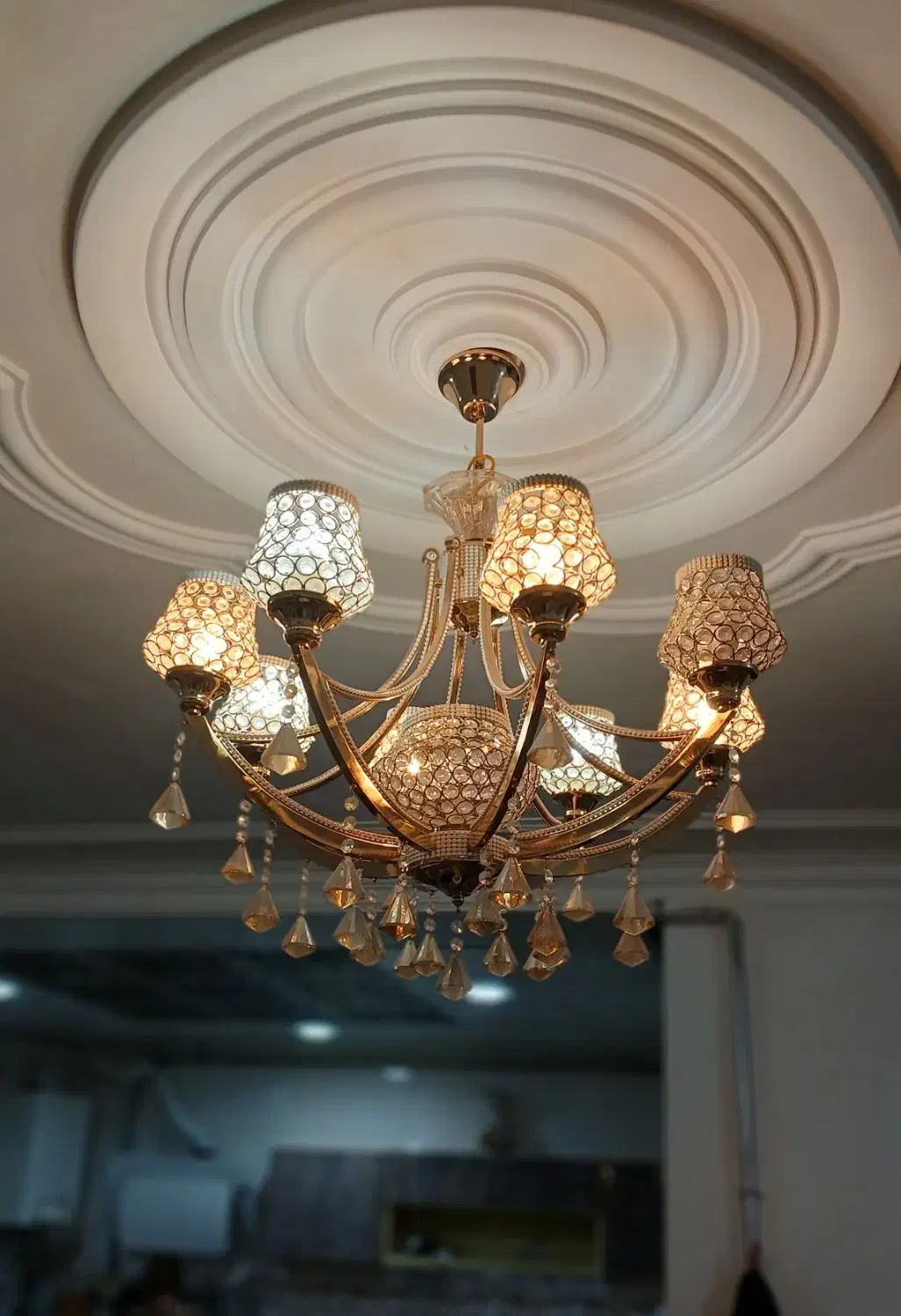 لوستر|لوستر و چراغ آویز|کامیاران, |دیوار