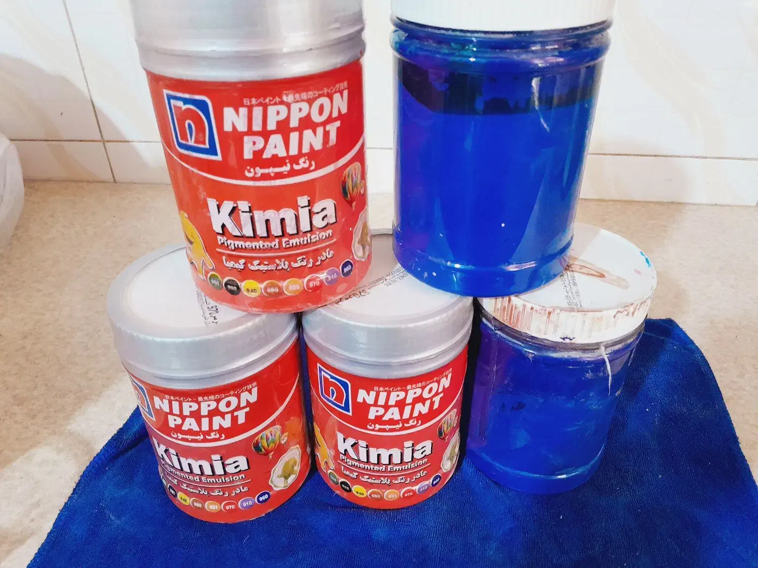 رنگ پلاستیک|مصالح و تجهیزات ساختمان|تهران, وحیدیه|دیوار