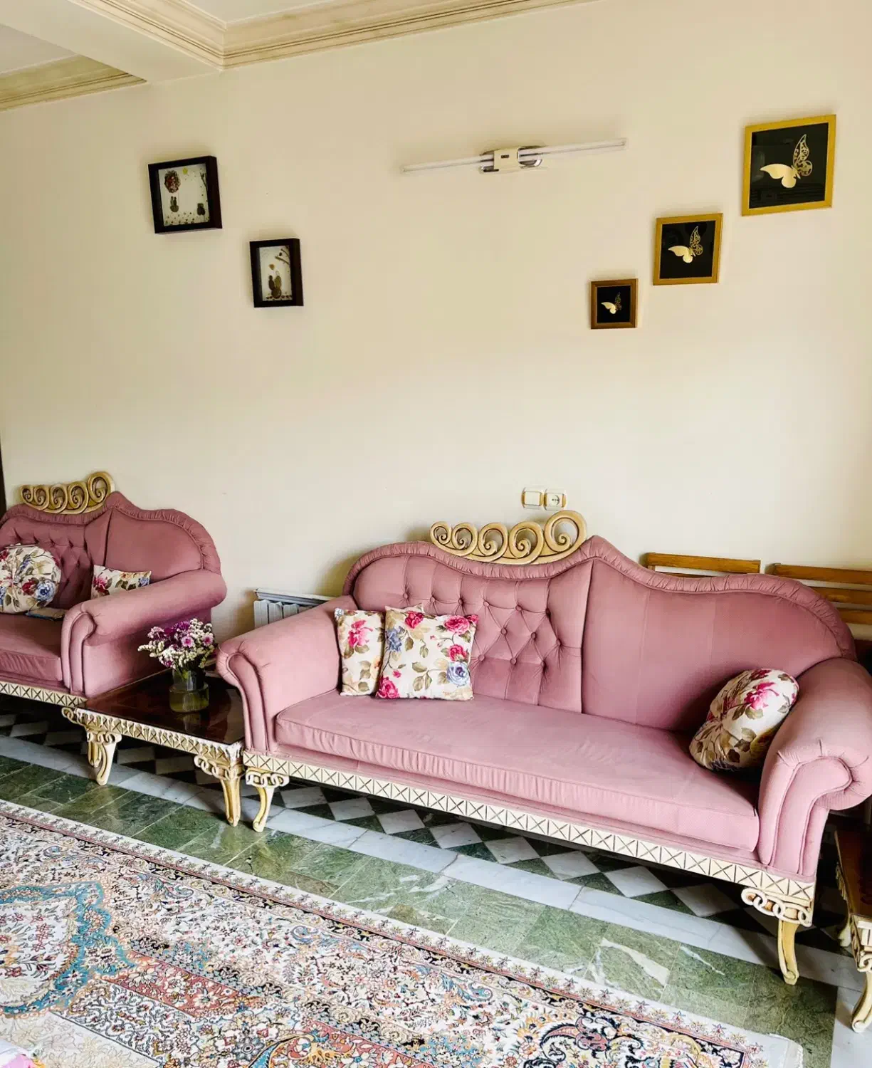 مبل کلاسیک|مبلمان خانگی و میز عسلی|بابل, |دیوار