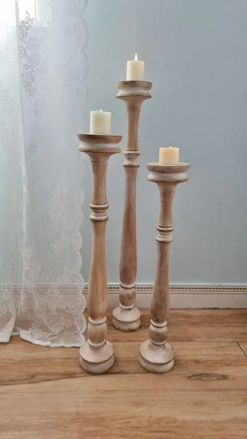 جاشمعی چوبی|چراغ خواب و آباژور|هشتگرد, شهرک بعثت|دیوار