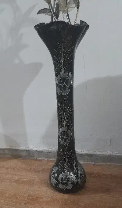 گلدان شیشه ای|صنایع دستی و سایر لوازم تزئینی|رشت, سلیمانداراب|دیوار