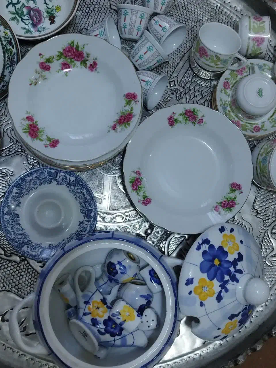 ظروف قدیمی آنتیک|کلکسیون اشیاء عتیقه|اهواز, چنیبه علیا|دیوار