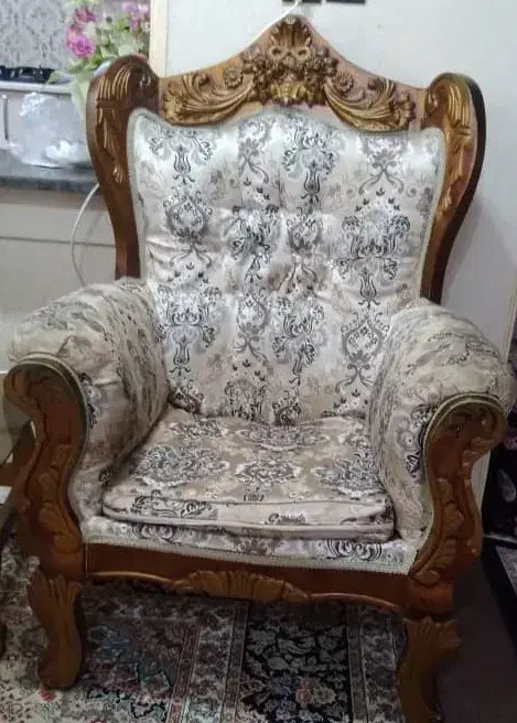 فروش دو سرویس مبل|مبلمان خانگی و میز عسلی|کیاشهر, |دیوار