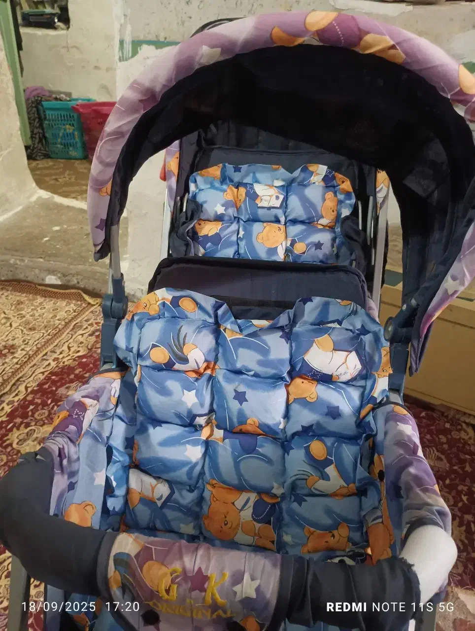 کالسکه دو قلو|کالسکه و لوازم جانبی|زاهدان, |دیوار