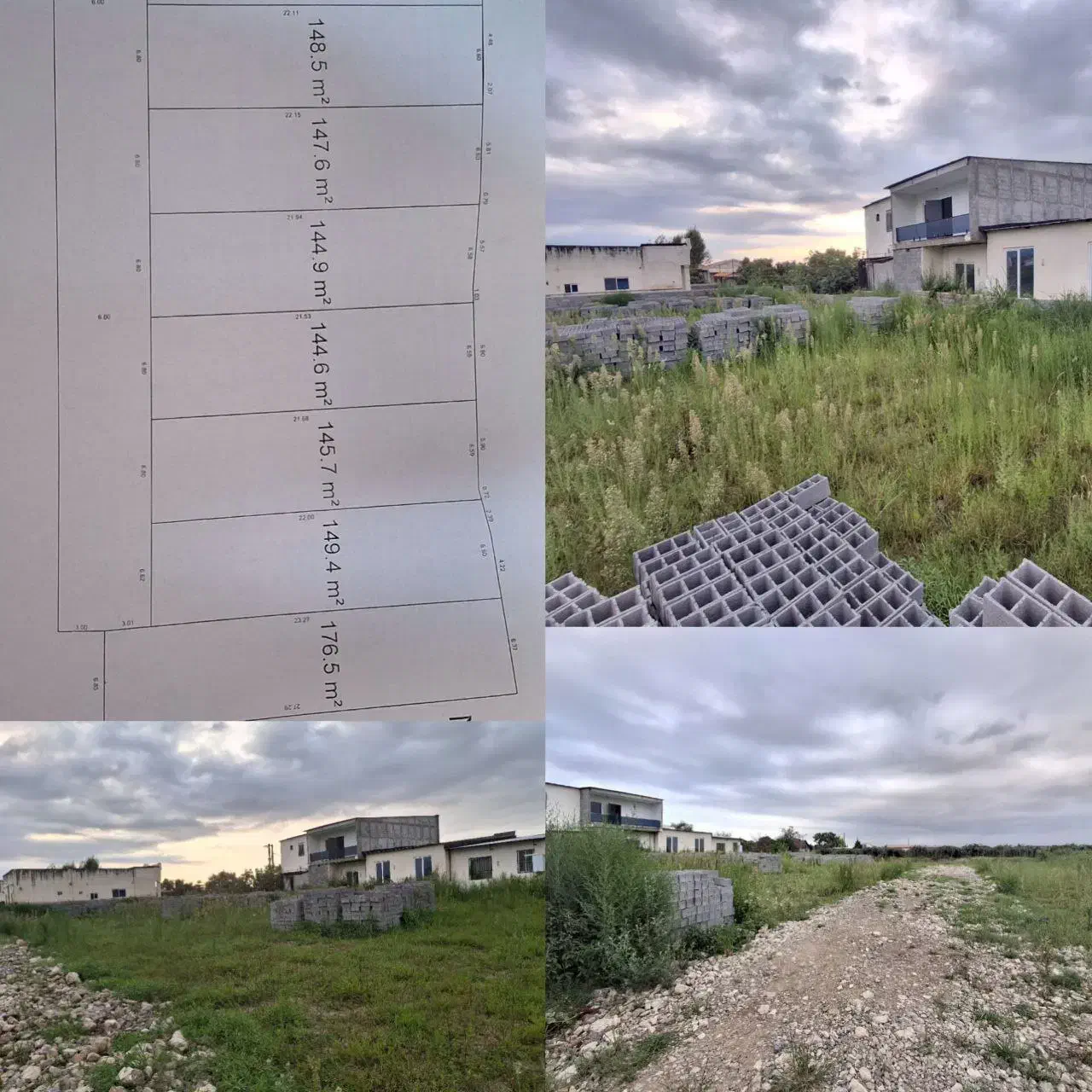 فروش زمین داخل بافت به قیمت کاسبی فقط متری 6/500|فروش زمین و ملک کلنگی|چمستان, |دیوار