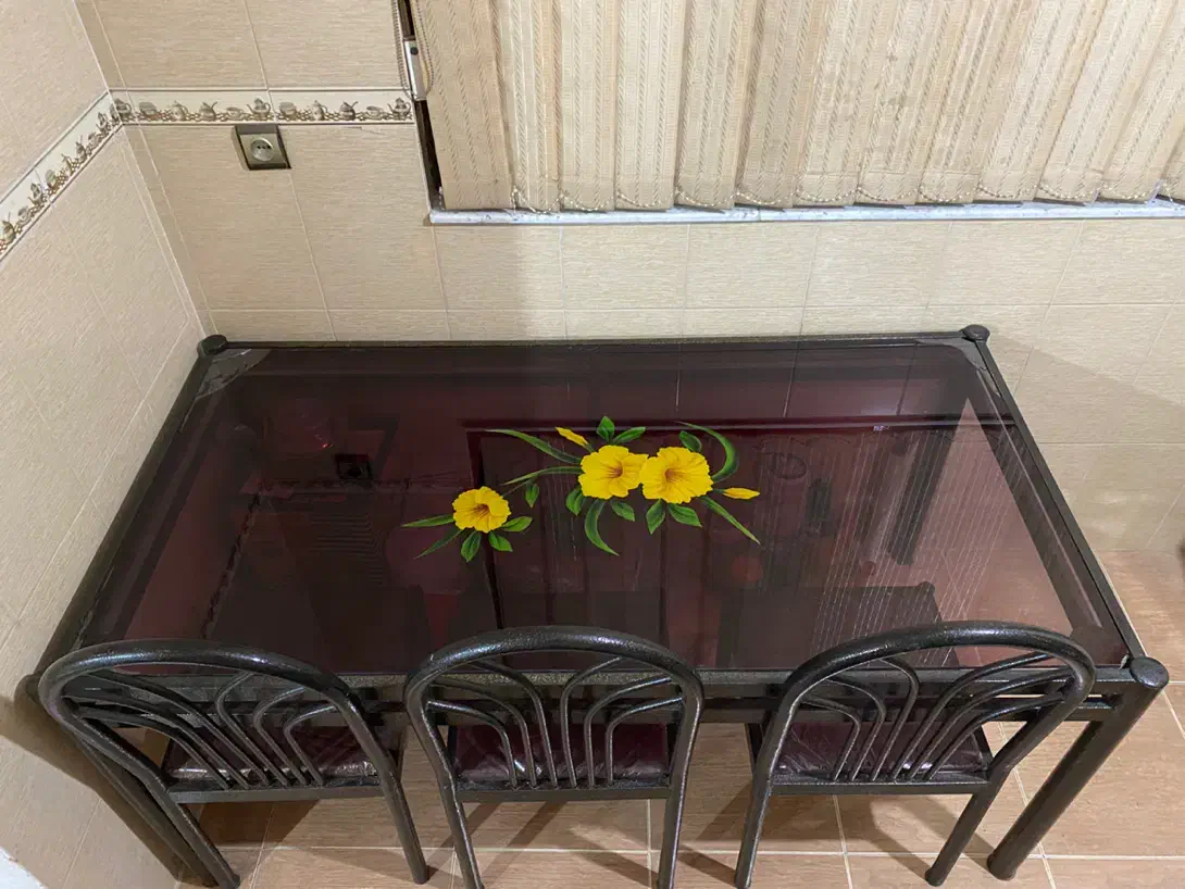 میز و صندلی ناهارخوری ۶ نفره|میز و صندلی غذاخوری|شیروان (خراسان), |دیوار