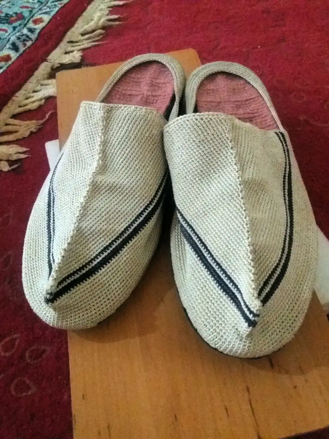 دمپایی زندان بافت|کیف، کفش، کمربند|اسلامآباد غرب, |دیوار