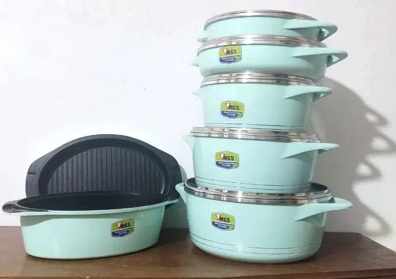 سرویس قابلمه MGS کره ای 12 پارچه|ظروف پختوپز|تهران, مجیدیه|دیوار