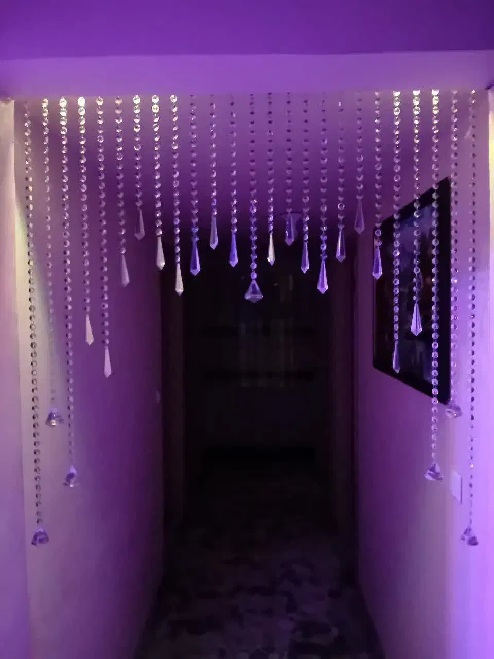 سفارش پرده آویز کریستال و لوازم|پرده، رانر، رومیزی|پرند, فاز ۶|دیوار