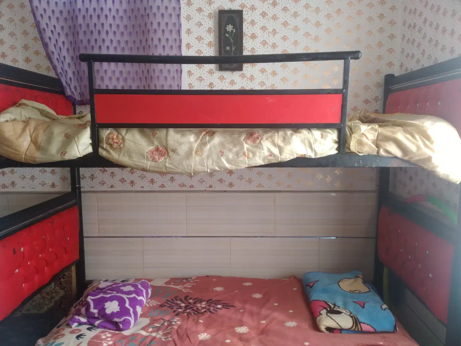 تخت دو طبقه|تخت و صندلی بچه|رفسنجان, |دیوار