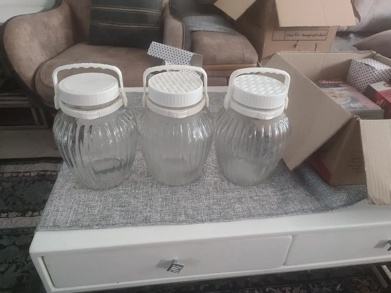 بانکه شیشه ای|ظروف نگهدارنده، پلاستیکی، یکبارمصرف|بندرعباس, |دیوار