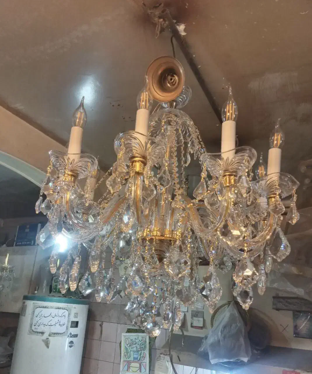 لوستر ار سی ار ایتالیایی اصل|لوستر و چراغ آویز|تهران, شیوا|دیوار