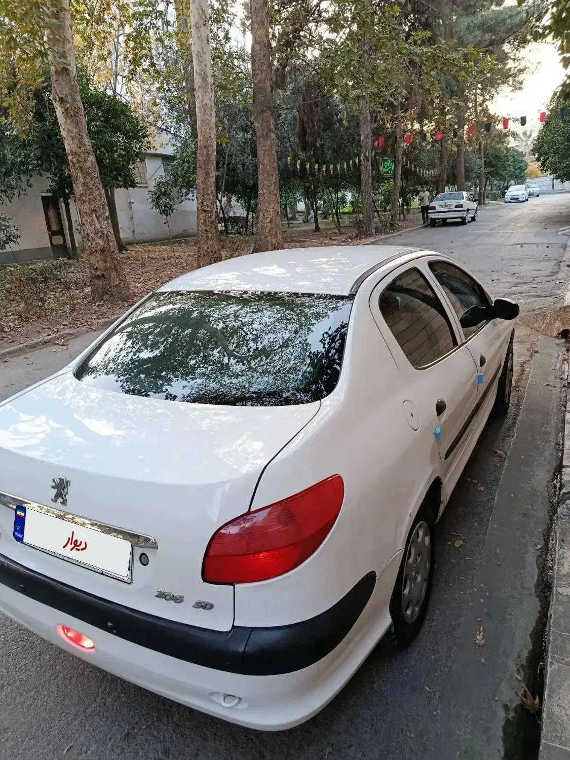 206 sd v8 مدل 90|خودرو سواری و وانت|گرگان, |دیوار