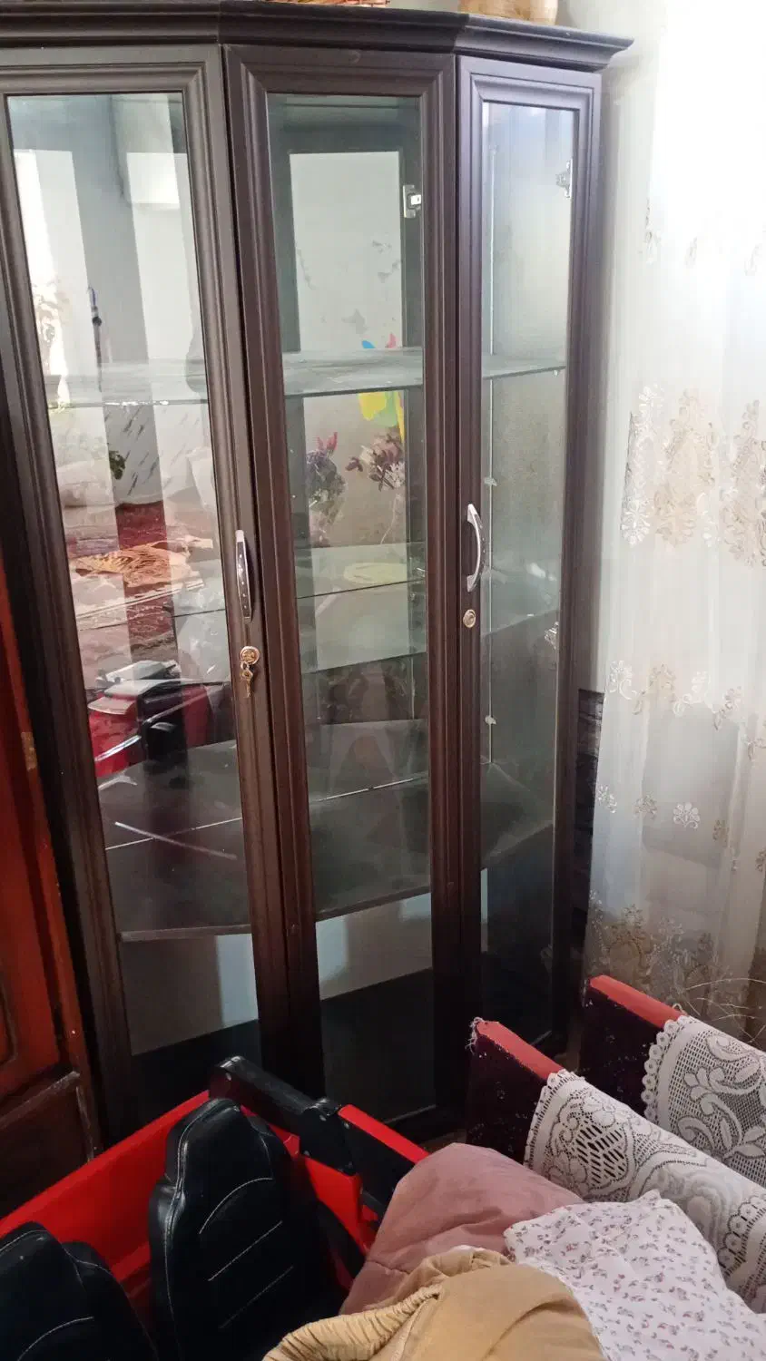 بوفه آیینه دار|بوفه، ویترین، کنسول|بناب, |دیوار